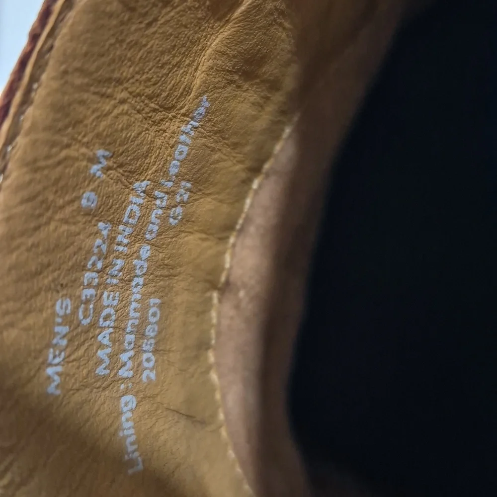 Cole Haan Hawthorne Penny Loafers, Size 9 Brittish Tan Brown - Picture 10 of 12